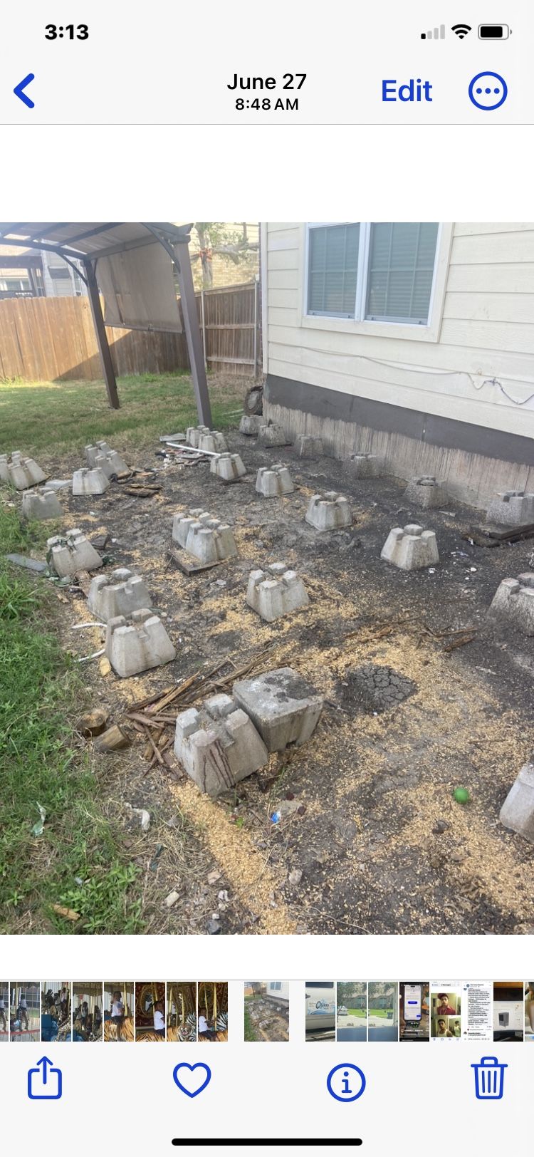Concrete Patio Pier Blocks