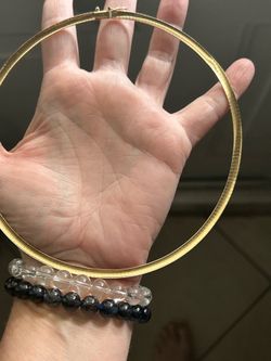 14k omega necklace
