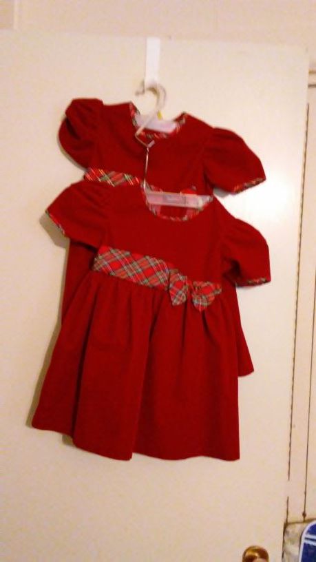 Little Girl's Christmas dress