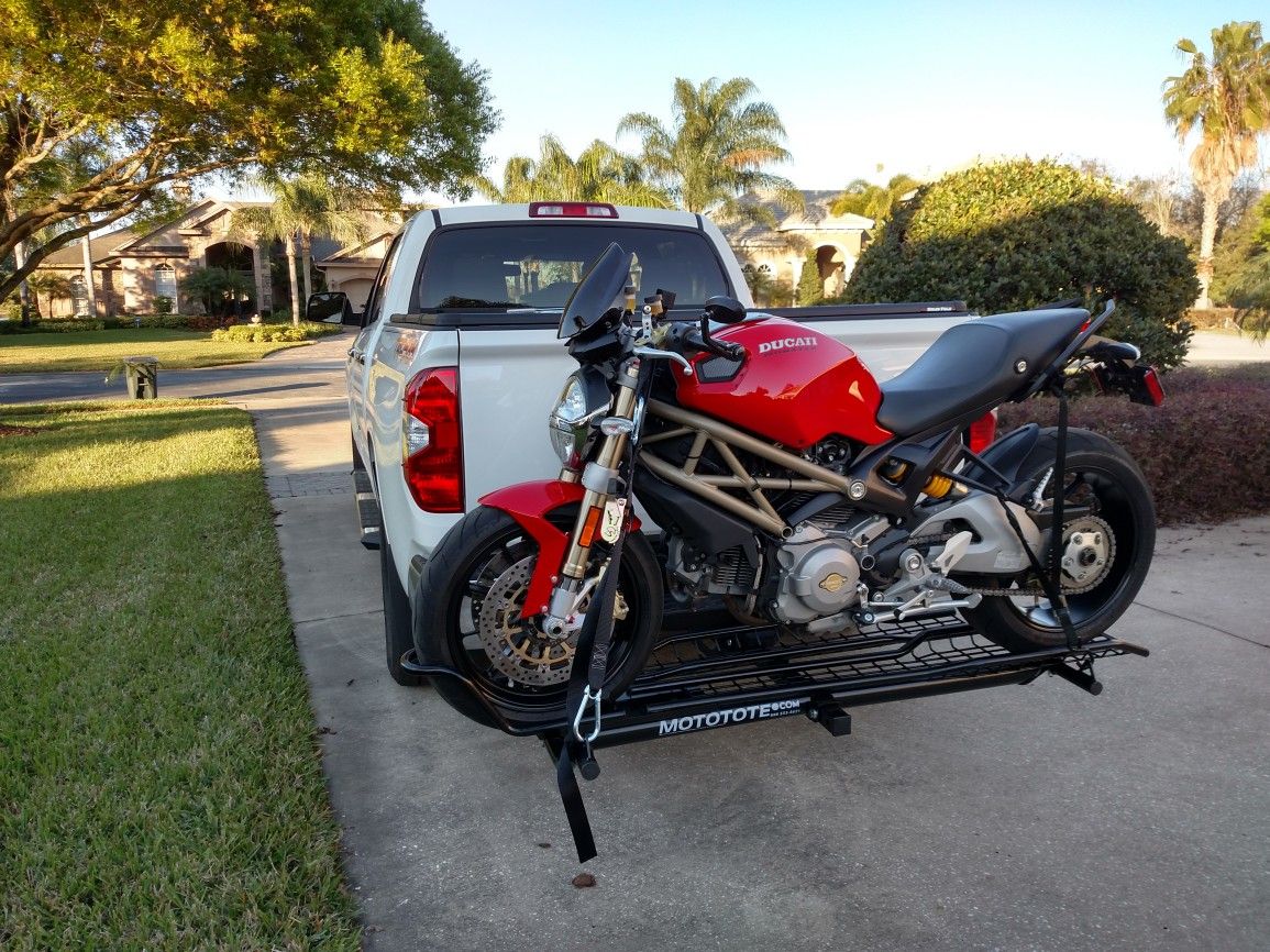 Moto-Tote MTX Sport - Hitch Mount Motorcycle Carrier (bike is NOT included!)