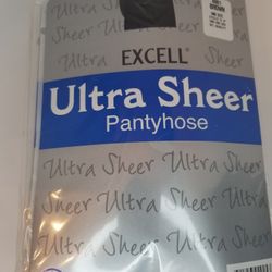 Lot of 6 Pieces -Ultra Sheer BROWN Color ONE Size Pantyhose - Fits 100-160lb