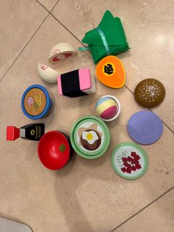 Keiki Kaukau Hawaiian Food Wooden Play Sets