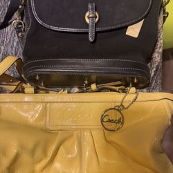 Dooney & Bourke and Coach Purse Vintage