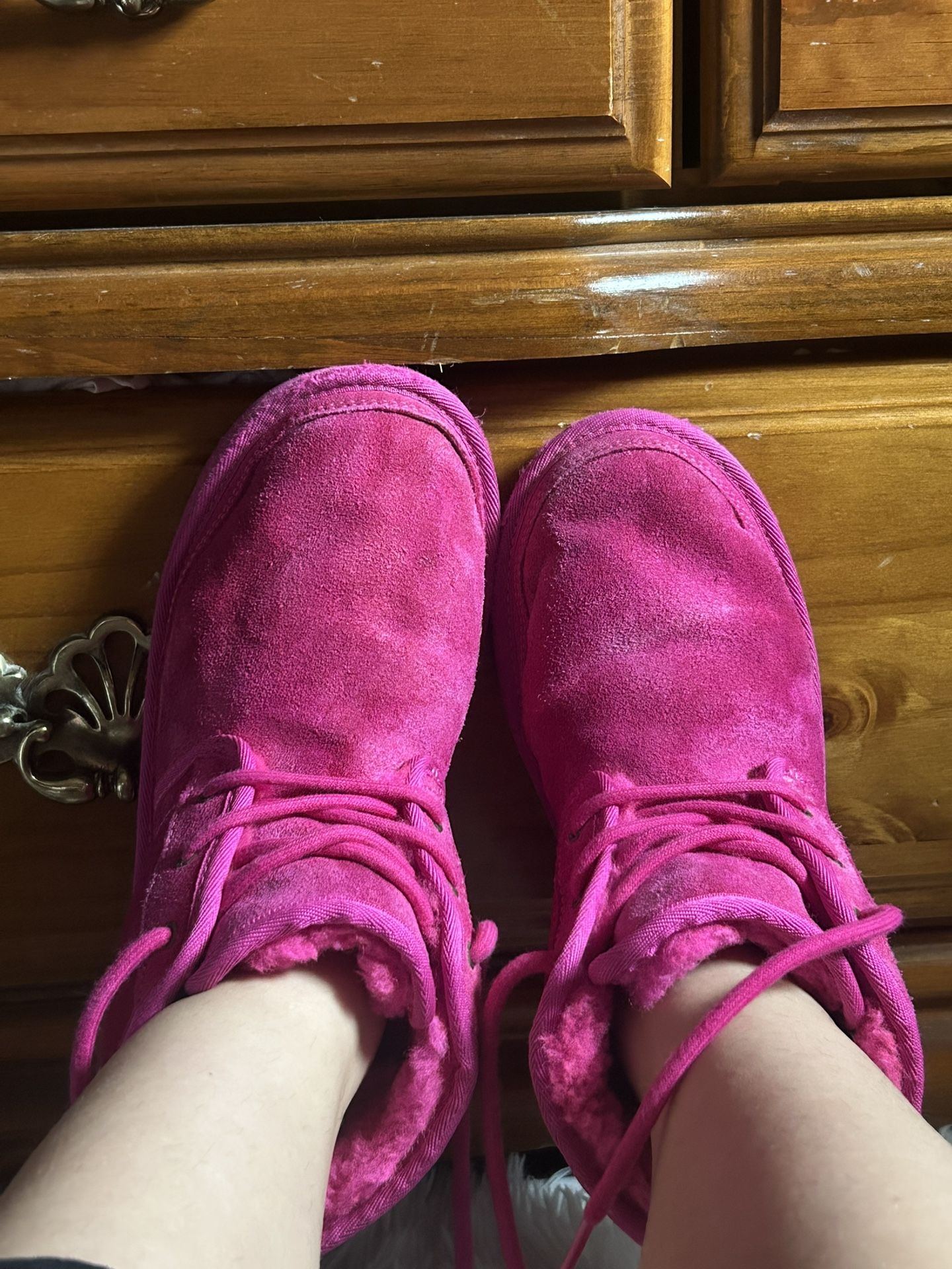 UGG Neumel Boot Taffy Pink Size 6