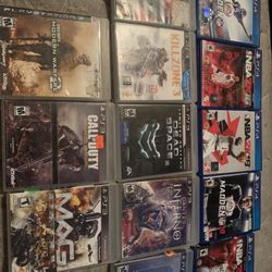 games ps3 and ps4 (READ DISC)