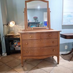 Antique Oak Dresser 