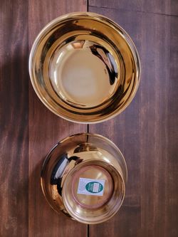 2 Brass Bowls