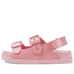 Gucci Sweet Pink Adjustable Sandals｜Soft & Cute Summer Must-Have