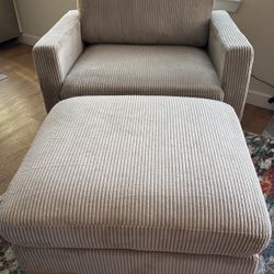 Chair And Ottoman