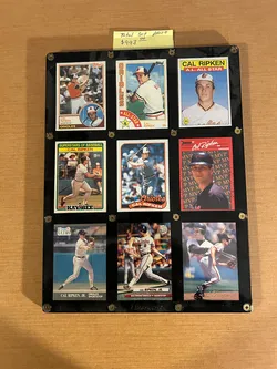 baseball trading cards