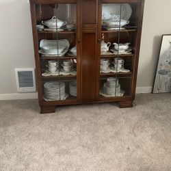 Antique Curio cabinet 