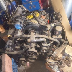 Big Block Chevrolet 454 four bolt EFI