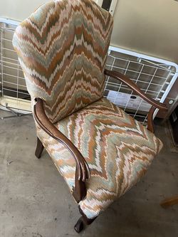 Chippendale style upholstery chair