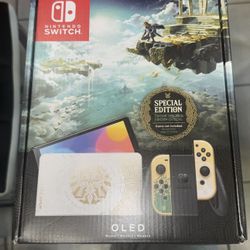 Nintendo Switch Oled 64GB Tears Of The Kingdom Special Edition Very Well Preserved