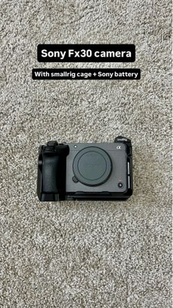 Sony fx30 Cine Camera