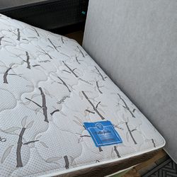 Full Size Bamboo Mattress With Box Spring 