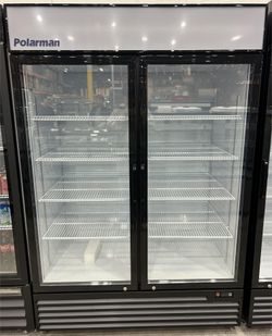 🥤NSF Commercial 2 Door Beverage Merchandiser (Exhibidor de Bebidas de 2Puerta) Z2616