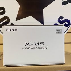 FujiFilm X-M5 With 15-45mm Lens