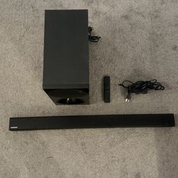 Samsung Soundbar And Subwoofer