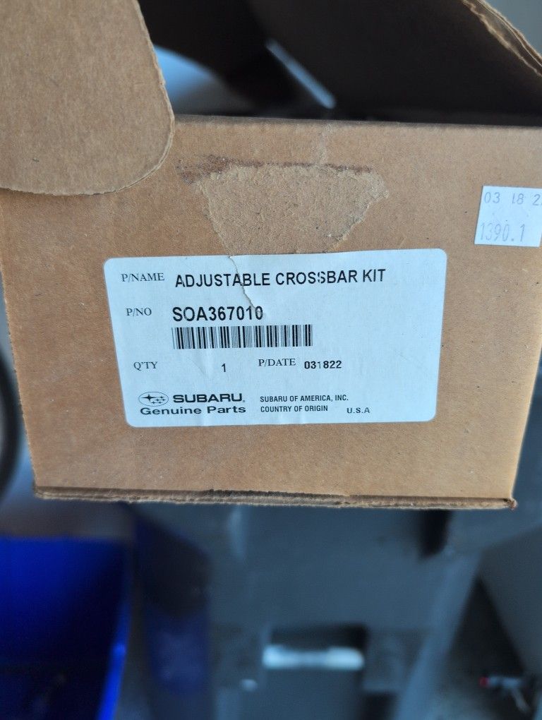 Subaru Roof Crossbar kit