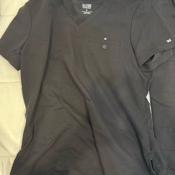 Koi scrubs set  (black)