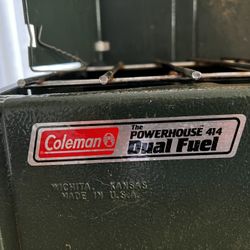 Coleman Dual Fuel Stove 