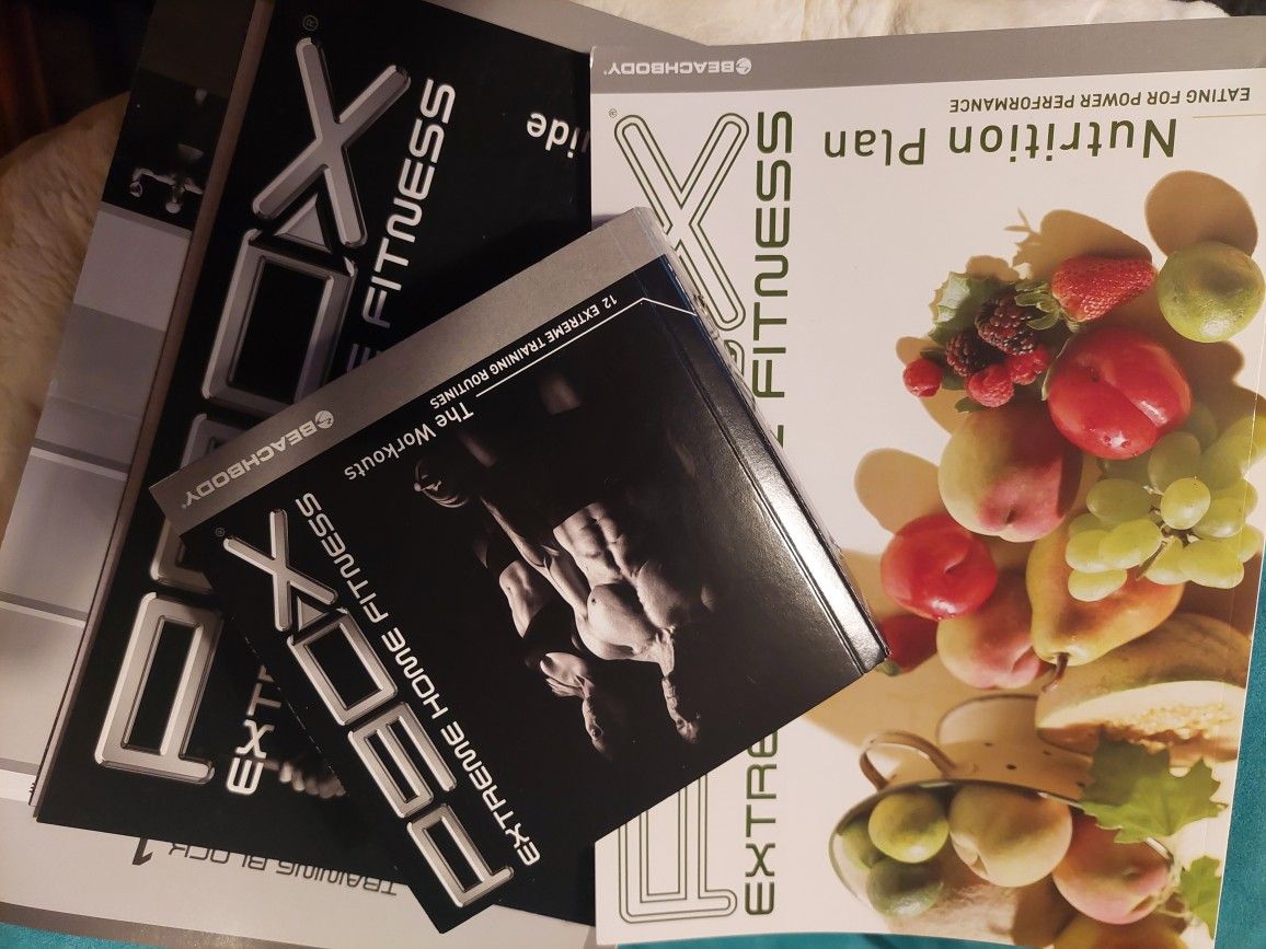 p90x workout dvd set w/ excercise mat