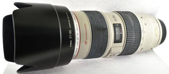 Canon 70-200mm f/2.8 L IS USM Telephoto Zoom Lens with Hood