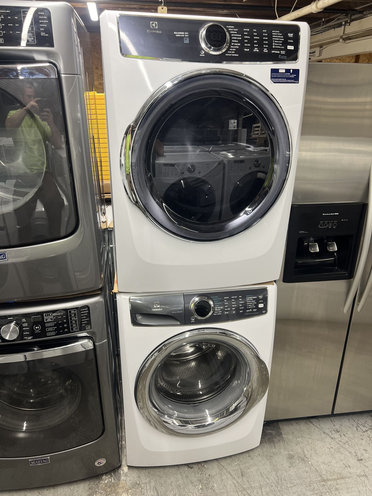 Electrolux XXL Washer & new Dryer w/ Steam 