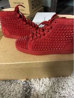 Louboutin men’s spike size 41 red
