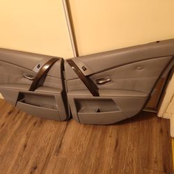 Bmw 2004-2007 Grey Rear Door Panels 