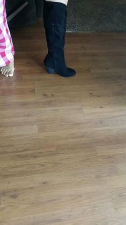 Black boots