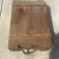 Antique WWII Ammo Boxes 1945