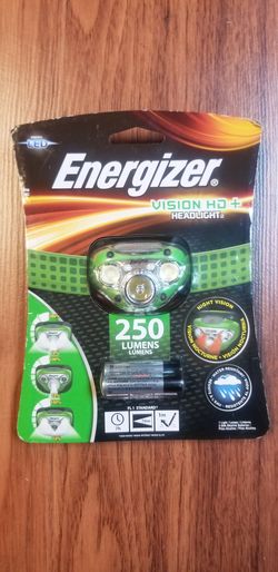 BRAND NEW ENERGIZER HEAD LAMP 250 LUMENS