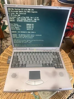 Sager 2200C Vintage Laptop - Pentium III