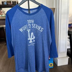 Dodgers Baseball Long Sleeve