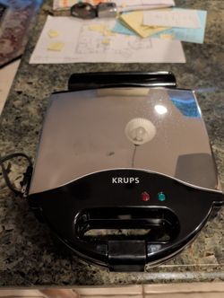 Krup 4 Slice Belgium Waffle Maker