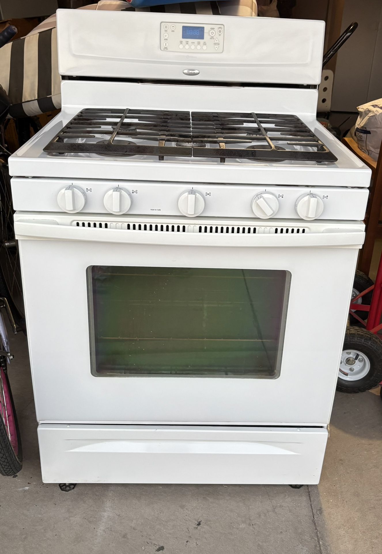 Gas Stove Whirlpool With 5 Burners