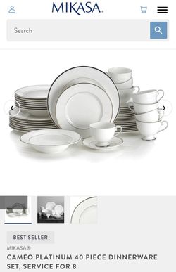 MIKASA 40 Piece Service 