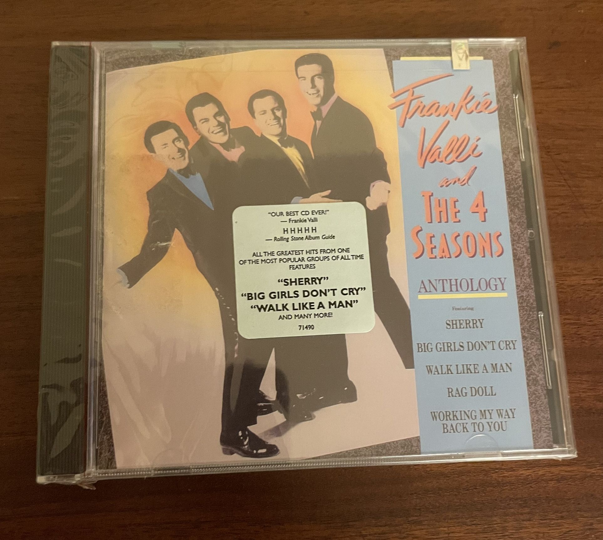 RARE OOP Sealed New Frankie Valli and the Four Seasons Anthology CD sells for $50