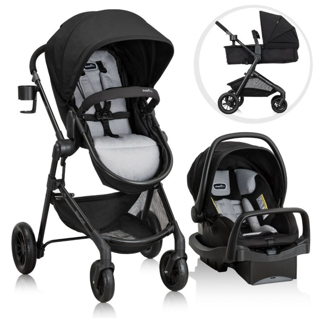 Even Flo 3 In 1 Stroller