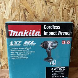 18V Makita 3/4” Impact Wrench 