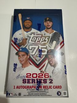 Topps - MLB Series 2 Hobby Box