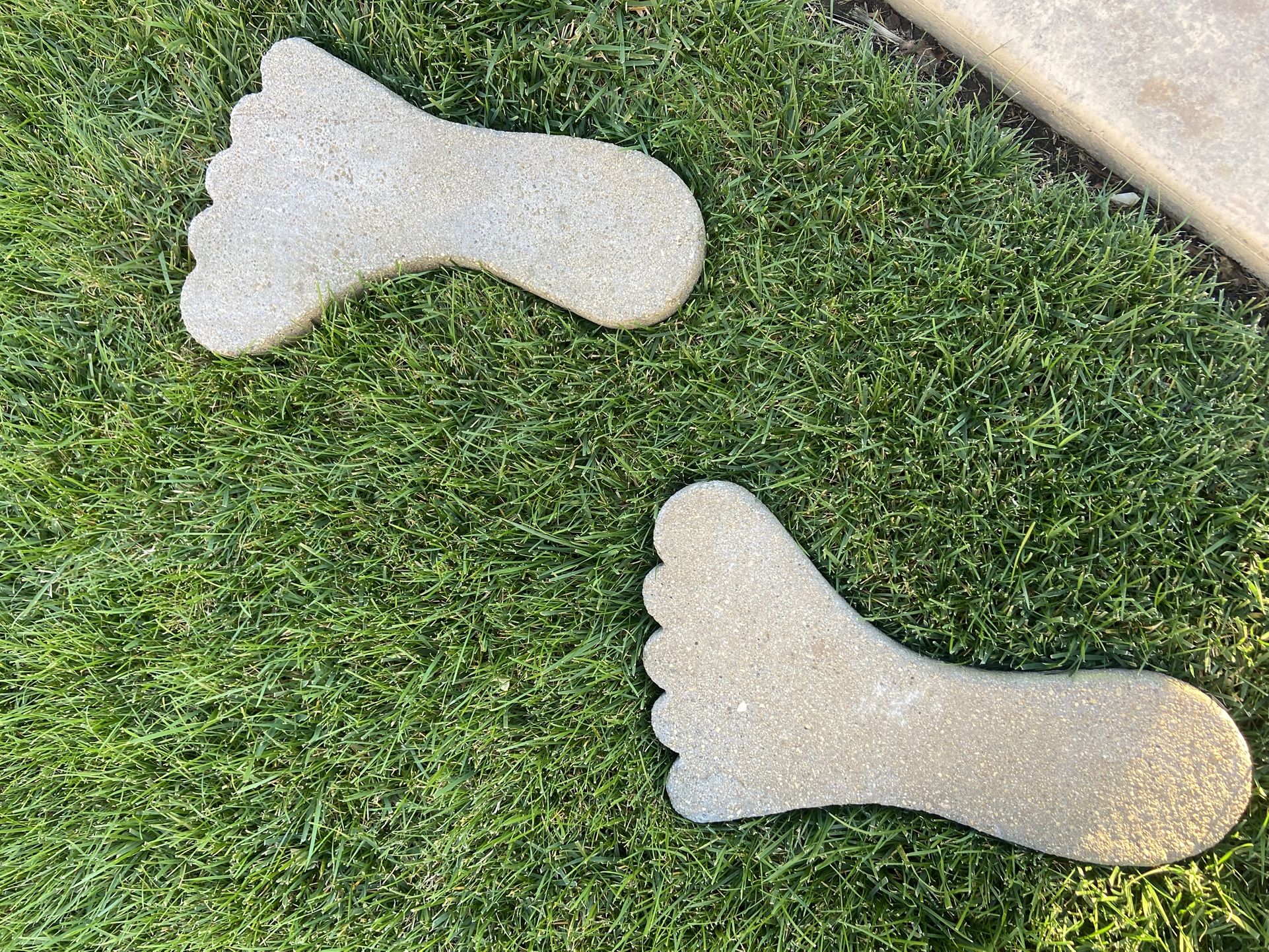 “Foot” Concrete Stepping Stones (12)