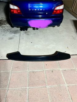 Subaru Wrx Wing / Spoiler 2002-2007