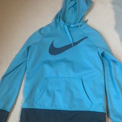 Womens Nike Blue Medium Hoodie 