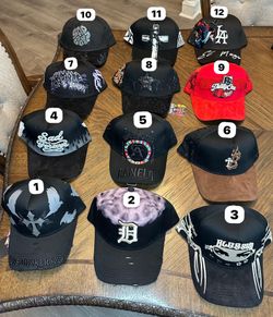 Different-style cap