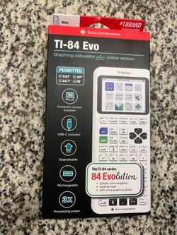 Ti-84 Evo Texas Instruments evolution New Sealed