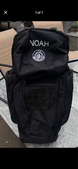 Catchers Gear Bag with Wheels, 99L Large Capacity Rolling Baseball Bag with Multi-Pockets
