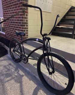 Skullxbones beach cruiser bike